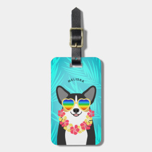 Corgi-Bagagelabels Bagagelabel