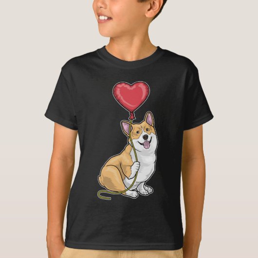 Corgi Ballon T-shirt (Voorkant)