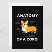 Corgi Bedankkaart (Voorkant / Achterkant)