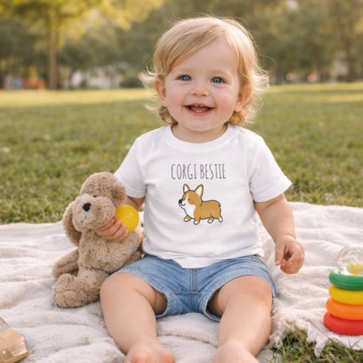 CORGI BESTIE TSHIRT