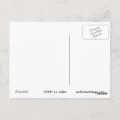 Corgi Birthday Briefkaart (Achterkant)