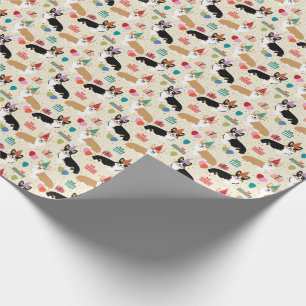 Corgi Birthday Dogs Wrapping Paper Cadeaupapier