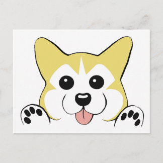 Corgi Briefkaart