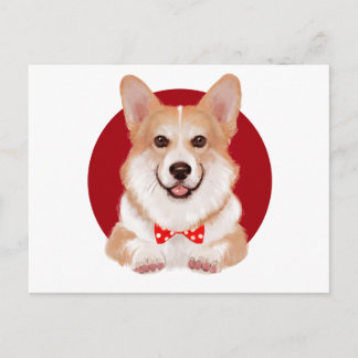 Corgi Briefkaart