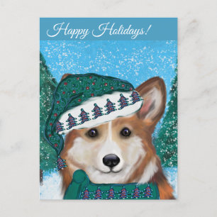 Corgi Briefkaart