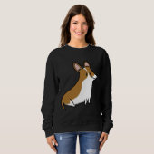Corgi Brown Trui (Voorkant volledig)