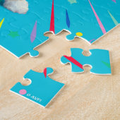 Corgi Butt Birthday Hat Legpuzzel (Zijkant)