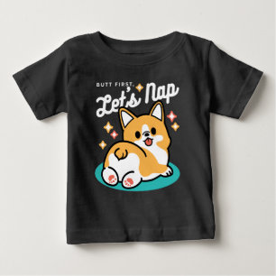 Corgi Butt en Nap Vibes - Schattigee slapende hond