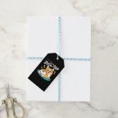 Corgi Butt en Nap Vibes - Schattigee slapende hond Cadeaulabel (Met Touw)