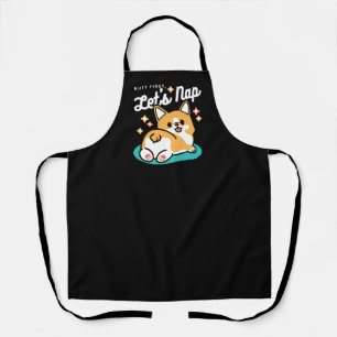 Corgi Butt en Nap Vibes - Schattigee slapende hond Schort