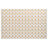 Corgi Butt Pattern Fabric | CorgiDingen Stof (Yard (91,4 cm))
