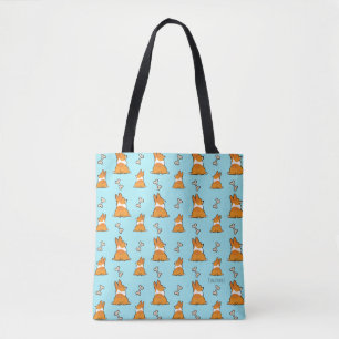 Corgi Butt Premium Canvas tas