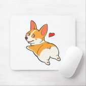Corgi Butts Muismat (Met muis)