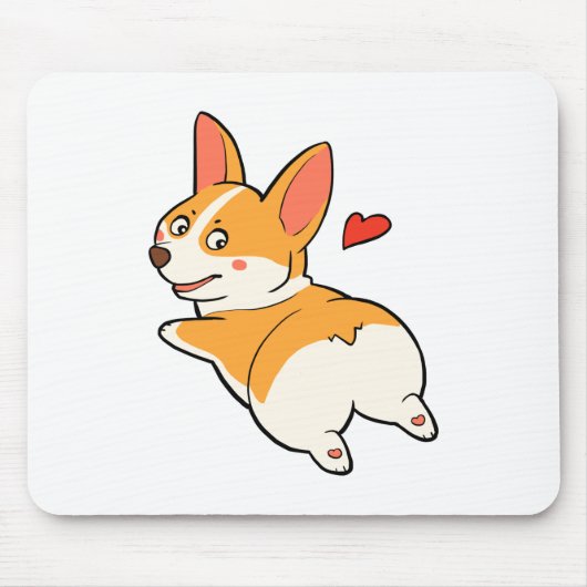 Corgi Butts Muismat (Voorkant)