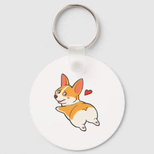 Corgi Butts Sleutelhanger