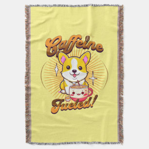 CORGI CAFEÏNE BRANDSTOF! DEKEN