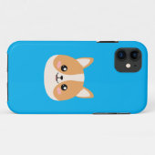 Corgi Case-Mate iPhone Case (Achterkant (horizontaal))