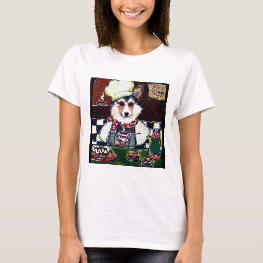 Corgi Chef T-shirt (Voorkant)