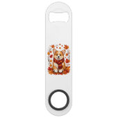 Corgi Chien Confortable Automne (Dos)