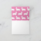 Corgi Chien Pembroke Welsh Note Card (Intérieur)