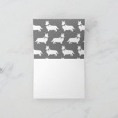 Corgi Chien Pembroke Welsh Note Card (Intérieur)