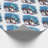 CORGI CHRISTMAS CADEAUPAPIER (Hoek)