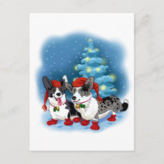 CORGI CHRISTMAS FEESTDAGENKAART