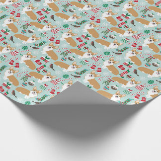 Corgi Christmas Paper Xmas Gift Wrap Cadeaupapier