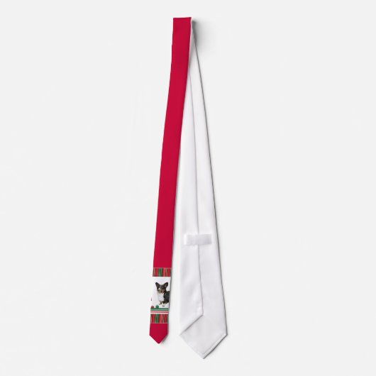 Corgi Christmas Stropdas (Achterkant)