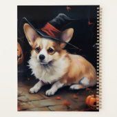 Corgi Citrouille Halloween effroi (Dos)