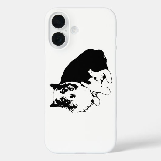 Corgi Clean Edge-Hoesje Case-Mate iPhone Case (Achterkant)