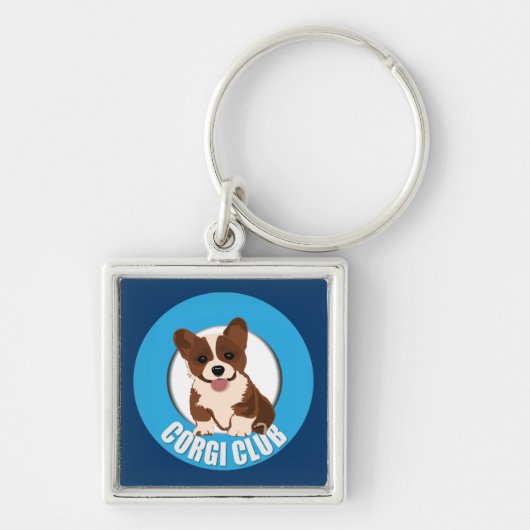Corgi club sleutelhanger (Voorkant)