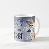 Corgi Coffee Lover Mok (Voorkant rechts)