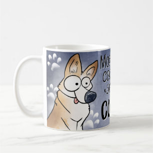 Corgi Coffee Lover Mok