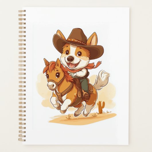 Corgi Cowboy � Chien de Rodéo Occidental (Devant)