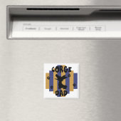 Corgi Dad Magnet Magneet (Insitu (Vaatwasser))