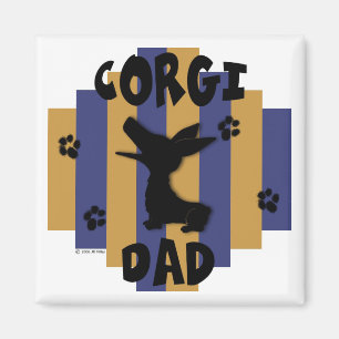 Corgi Dad Magnet Magneet