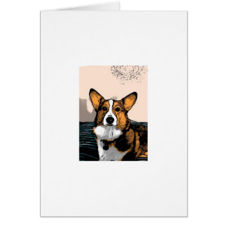 Corgi de bande dessinée