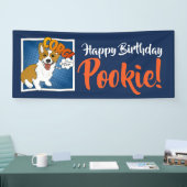 Corgi, de Super-Hero van honden. Spandoek (Beurs)