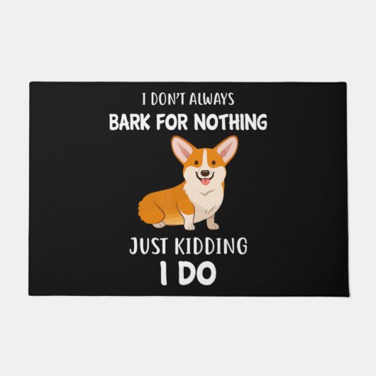 Corgi Deurmat (Voorkant)