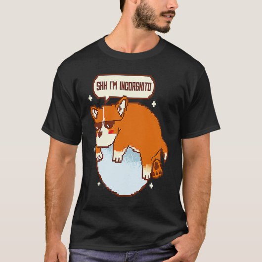 Corgi Dog 2 T-shirt (Voorkant)
