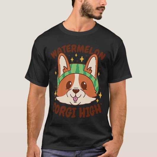 Corgi Dog 8 T-shirt (Voorkant)
