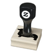 Corgi Dog Adresstempel Rubberstempel (Stempel)