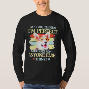 Corgi Dog Art Idea Idea Ideaal voor familie T-shirt