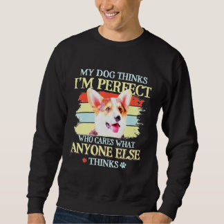 Corgi Dog Art Idea Idea Ideaal voor familie Trui