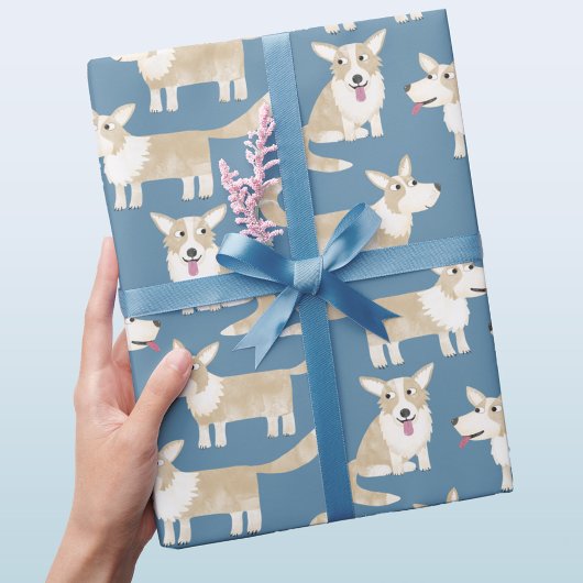 Corgi Dog Cadeaupapier