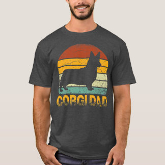 Corgi Dog  Cavalier Dad T-shirt