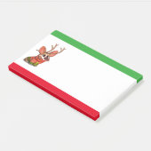 Corgi Dog Christmas Post-It Notes (Incliné)