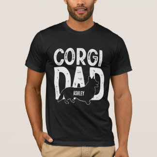 Corgi Dog Dad Puppy Dad T-Shirt