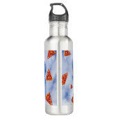 Corgi Dog Eating Pizza Waterfles (Achterkant)